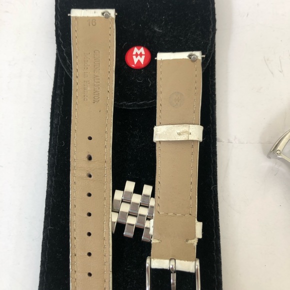 🔴❤️Authentic MICHELE Sterling Silver Watch 🔴❤️ - Picture 10 of 14